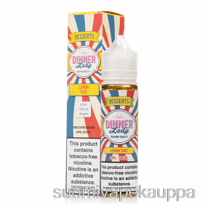 Vape Box Sitruunatorttu - Vape Dining Lady - 60ml 0mg